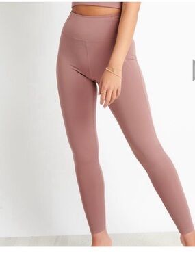 girlfriend collective Dusty Mauve High-Rise Leggings